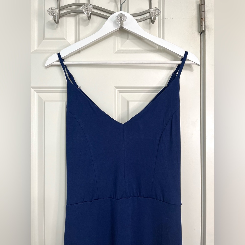 Market & Spruce Alisha Knit Strappy Back Maxi Dress NWT - Picture 3 of 8
